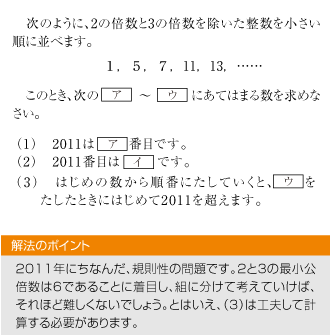 東京出版」＋「WILLナビ 」コラボ企画 “算数”過去問に挑戦！